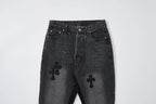 Cross Black Flare Denim